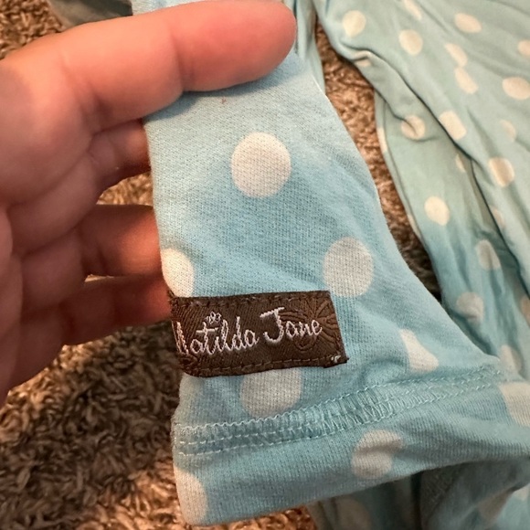 Matilda Jane Dresses and Romper Bundle‎ Size 4 Preppy Cotton Floral Peasant - Picture 15 of 16